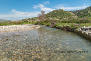 Fluss Diarizos auf Zypern