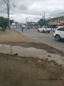 Straße in Managua Nicaragua
